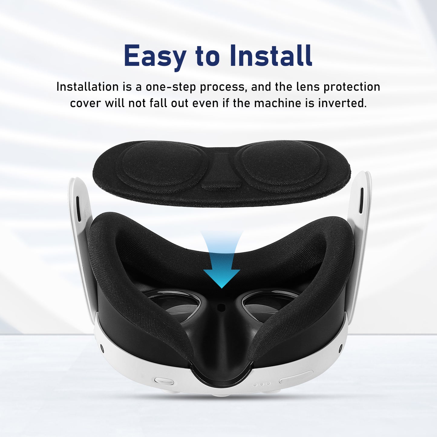 Nova Design Universal Lens Cover for VR Headsets (Quest 3 & 3S, Quest 2, Apple Vision Pro, Pico) – Soft, Durable, Sun-Proof Protection for VR Lenses