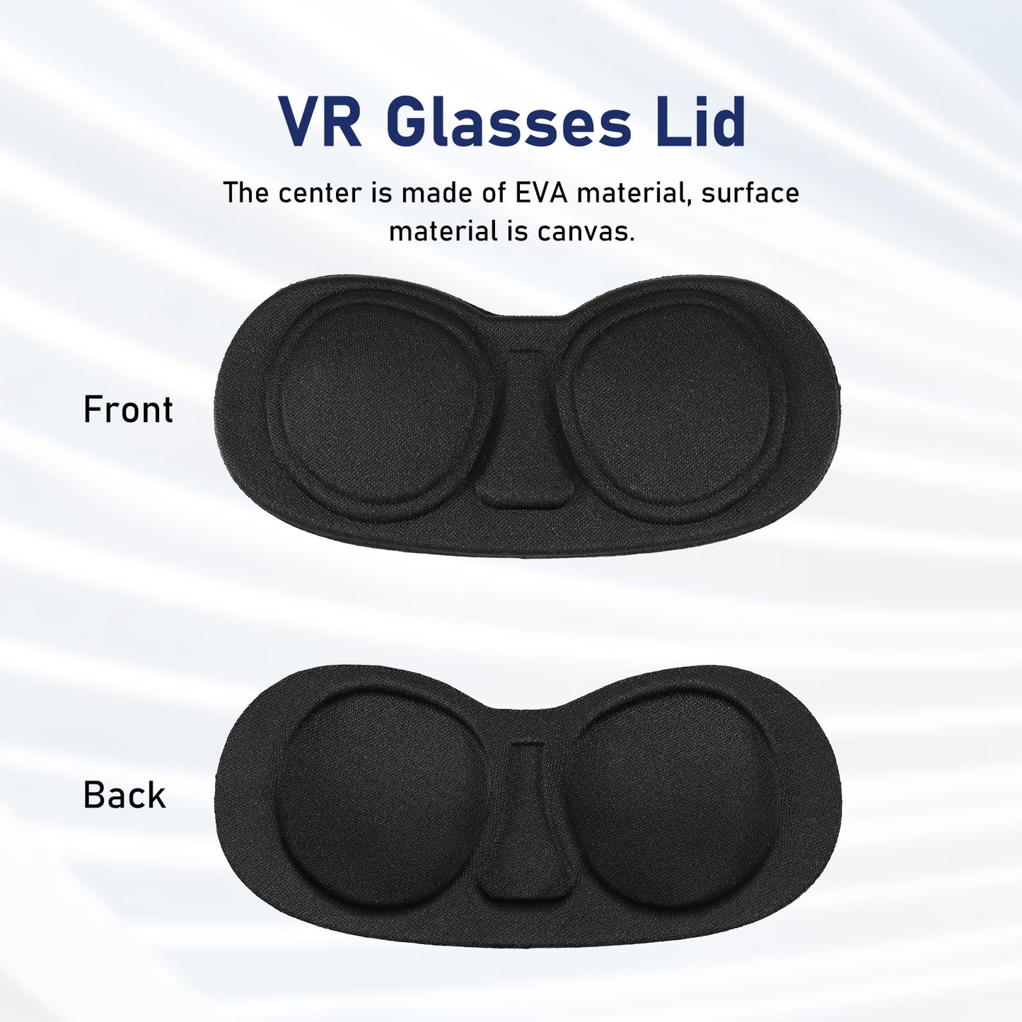 Nova Design Universal Lens Cover for VR Headsets (Quest 3 & 3S, Quest 2, Apple Vision Pro, Pico) – Soft, Durable, Sun-Proof Protection for VR Lenses