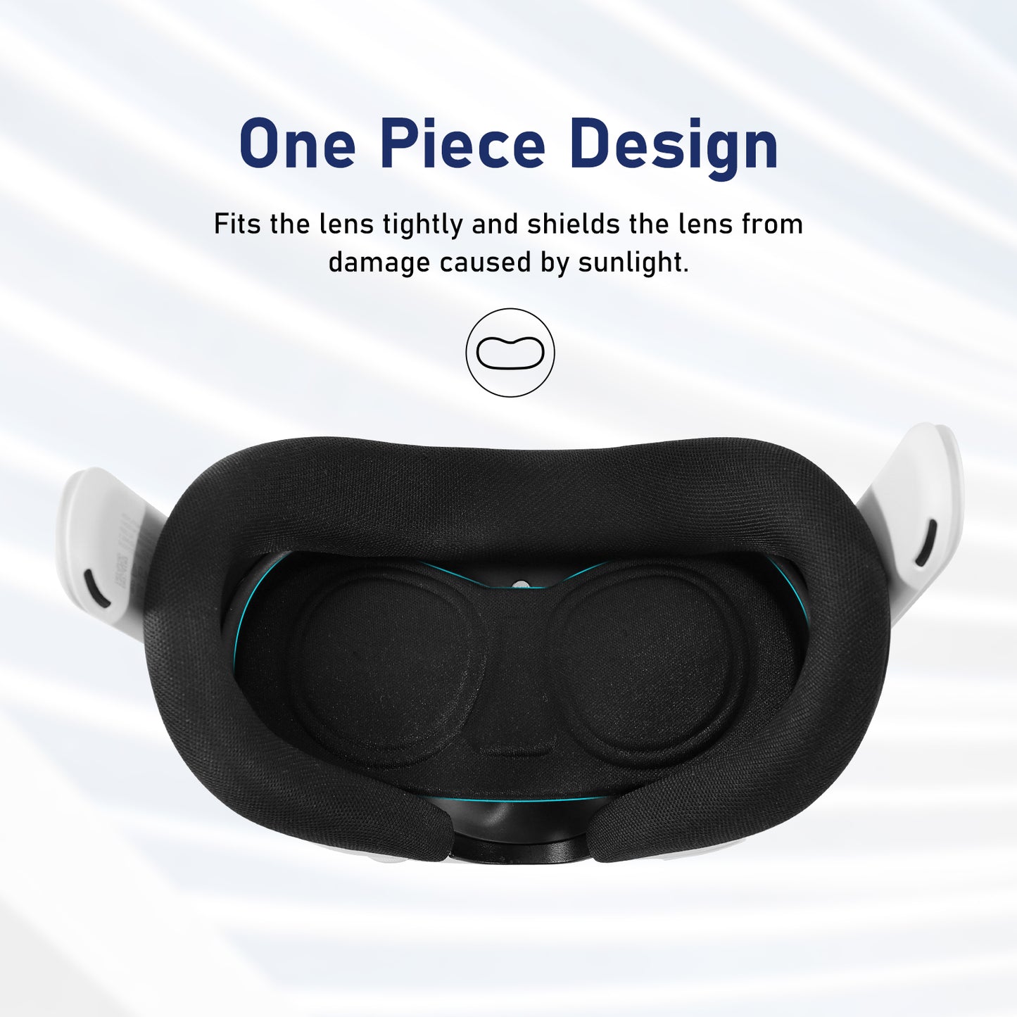 Nova Design Universal Lens Cover for VR Headsets (Quest 3 & 3S, Quest 2, Apple Vision Pro, Pico) – Soft, Durable, Sun-Proof Protection for VR Lenses