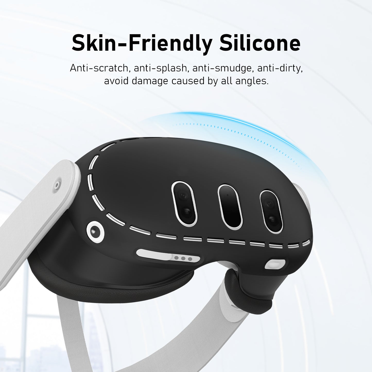Nova Design Silicone Shell for Meta Quest 3 – Custom Look, Anti-Scratch, Anti-Dust Cover, Lightweight Protection