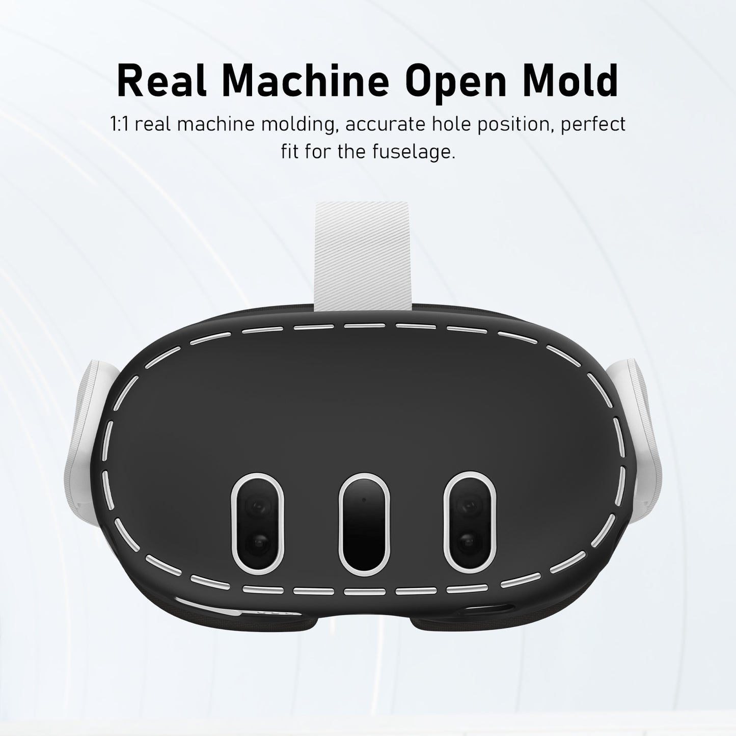 Nova Design Silicone Shell for Meta Quest 3 – Custom Look, Anti-Scratch, Anti-Dust Cover, Lightweight Protection