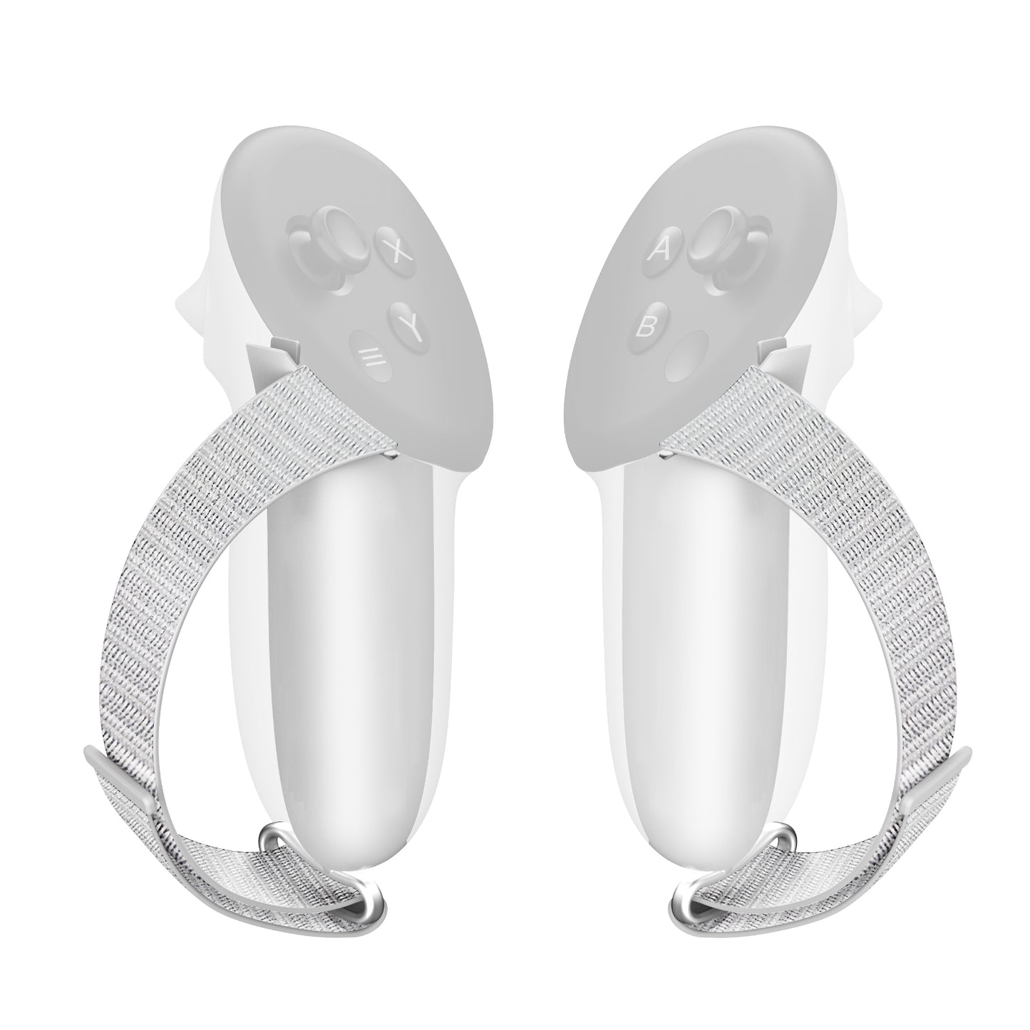 Nova Design Minimalist Controller Grips for Meta Quest 3 & 3S – Slim, Secure Fit, Comfortable Straps, Durable & Lightweight for Immersive VR