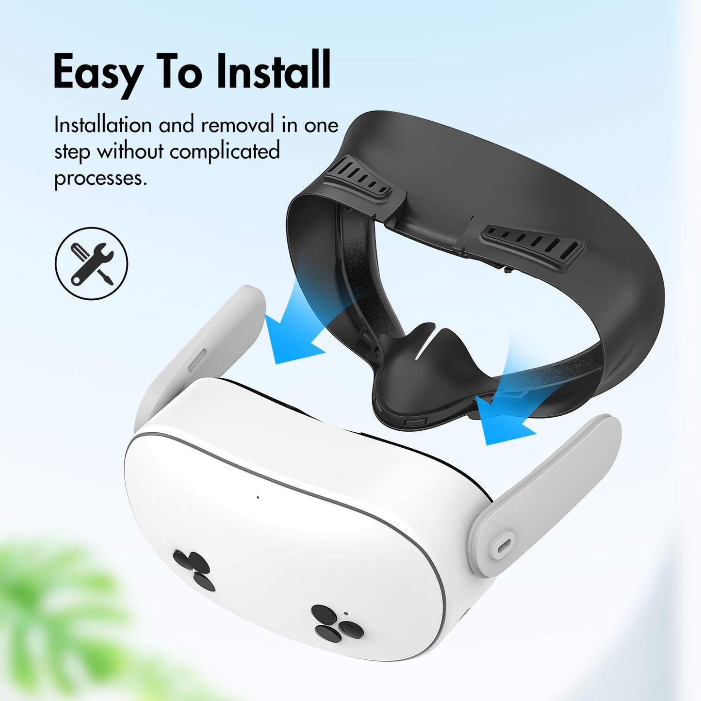 Nova Design Facial Interface for Meta Quest 3S – Enhanced Comfort, Light Block, Soft Cushion, Optimal Ventilation for Immersive VR