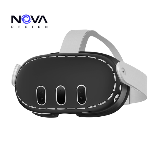 Nova Design Silicone Shell for Meta Quest 3 – Custom Look, Anti-Scratch, Anti-Dust Cover, Lightweight Protection