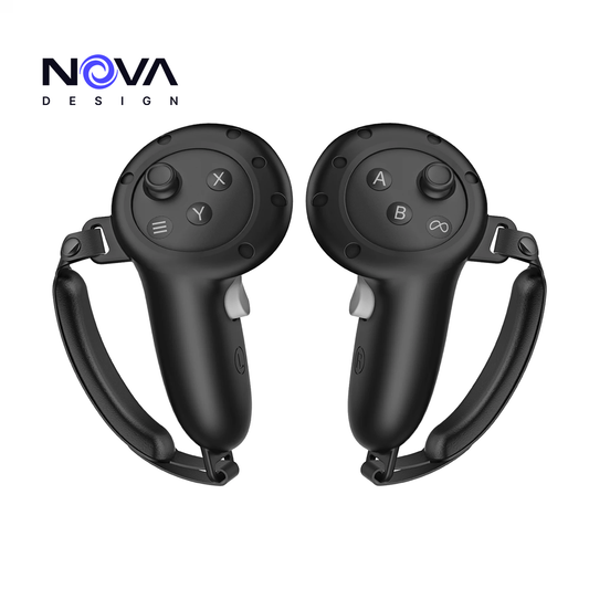 Nova Controller Grips for the Meta Quest 3, Knuckle Straps / Controller Cover for Comfort and Mobility